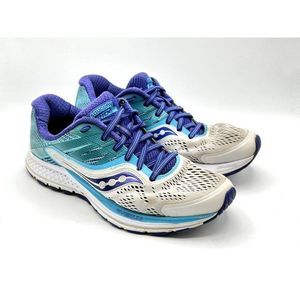 Saucony Everun Ride 10 Blue Running Shoes Women's Size 7.5